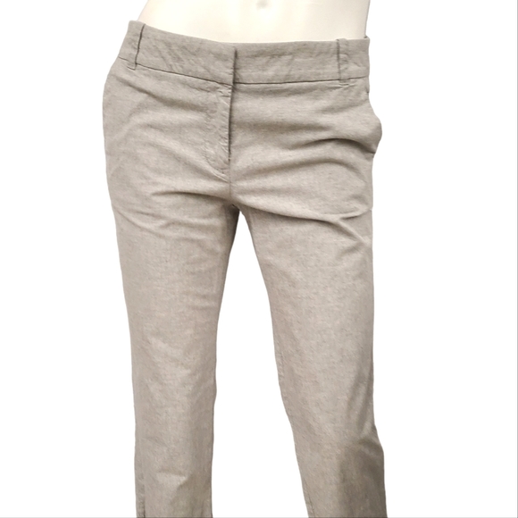 J. Crew Gray Dress Capri Pants size 4 - Picture 4 of 9